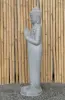  Product image 5 of the product “Standing Buddha made of Riverstone, position Namaskara , H. 122cm. ”